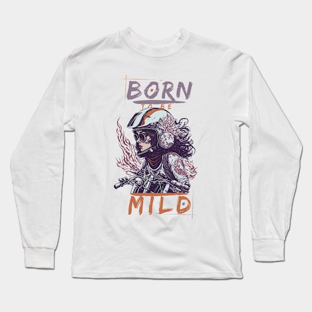 Born to be Mild Long Sleeve T-Shirt by thematics